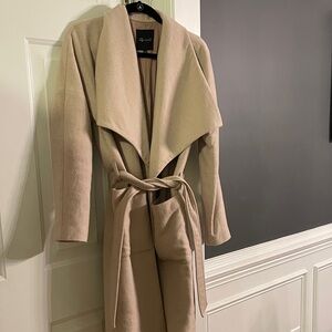 Madewell Tan Wool Coat